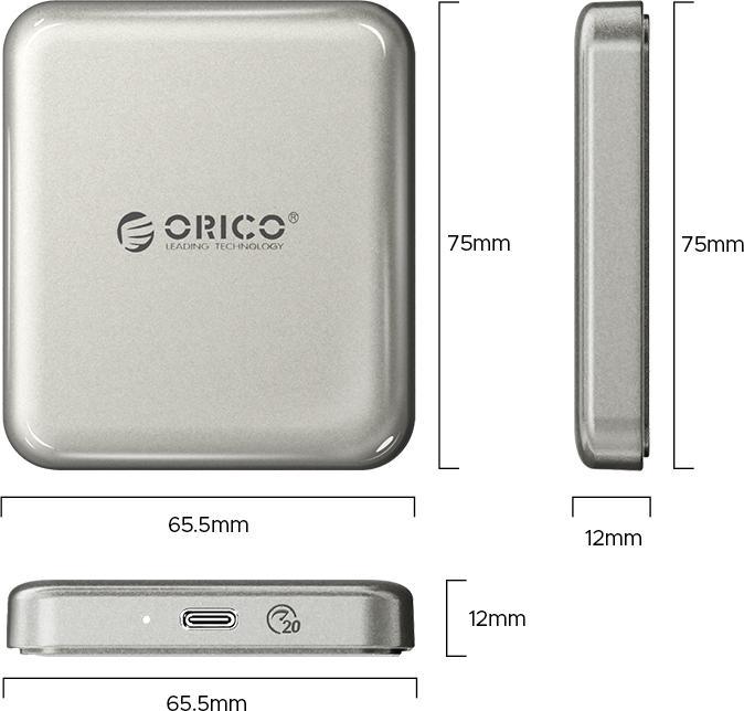 Produktbild Orico 2TB A20PLUS Type-C R2000:W1800 (2000 GB)