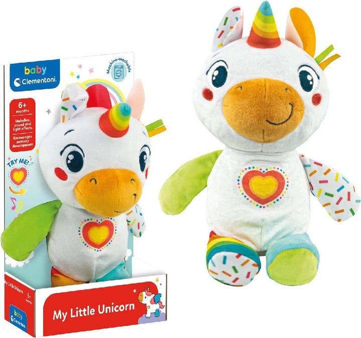 Image du produit Clementoni Bébé - peluche licorne (27 cm)