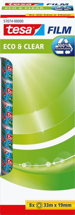 Immagine prodotto tesa Rotolo di ricambio di pellicola eco e trasparente (19 mm)