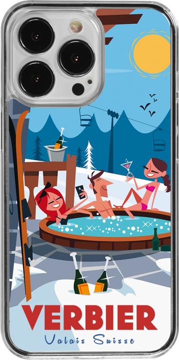 Image du produit PhoneLook Coque transparent Verbier Mountain Jacuzzi (Apple iPhone 13 Pro)