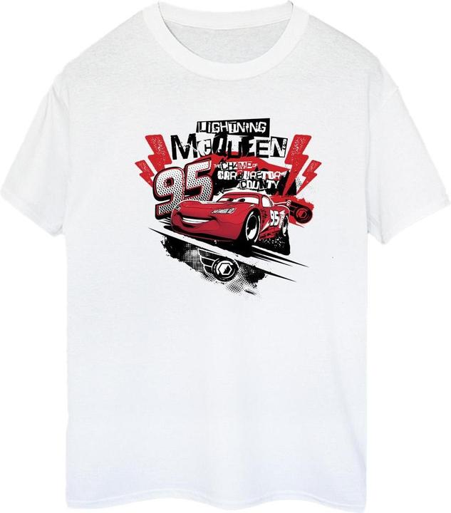 Disney Cars Lightning McQueen Collage TShirt (M)
