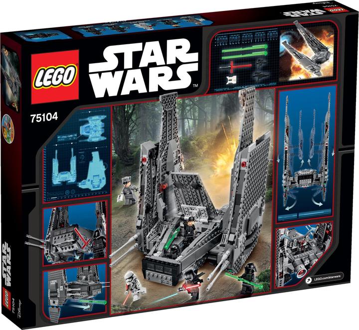Image du produit LEGO Kylo Ren’s Command Shuttle (75104, LEGO Star Wars)