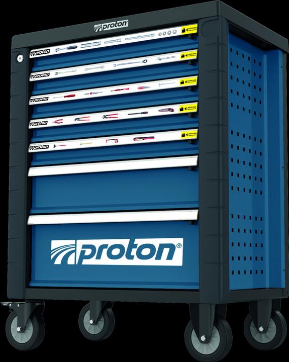 Actual product image Proton Tool trolley TT-285PB with 7 drawers