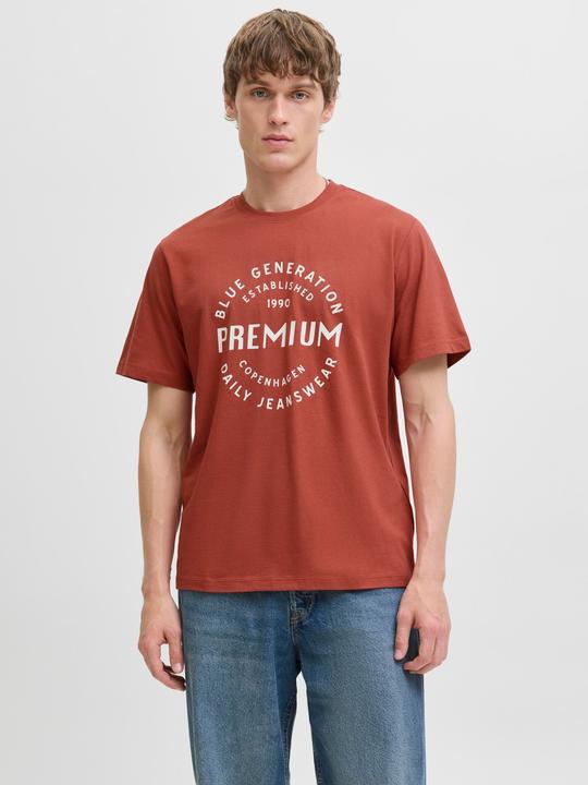 Actual product image Jack & Jones Gedruckt Rundhalsausschnitt T-shirt T-shirt (XL)