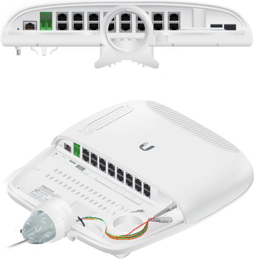Produktbild Ubiquiti EdgePoint S16: 6 Port (PoE) Switch (16 Ports)