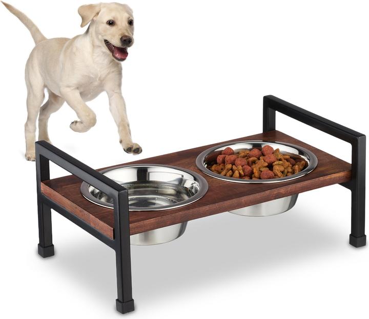 Produktbild Relaxdays Hunde-Futterstation (0.75 l)