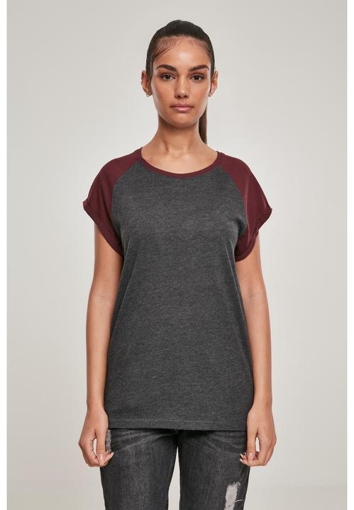 Image du produit Urban Classics T-shirt raglan contrasté pour femmes (4XL)