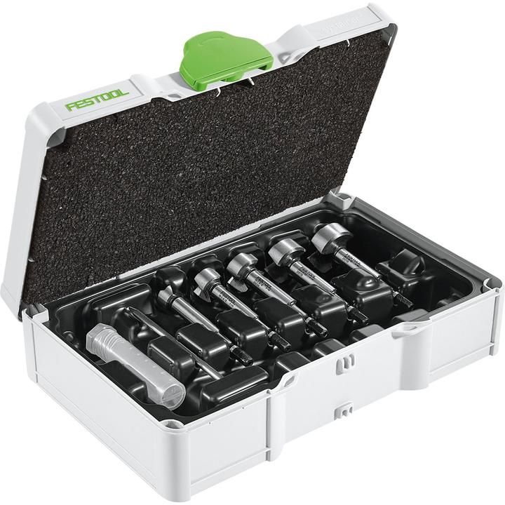 Festool Forstner bit ingesteld SYS3 S 76-FB CE-SORT/5 (15, 20, 25, 30, 35 mm)