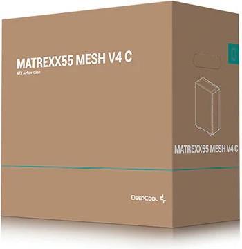 Actual product image Deepcool MATREXX 55 Mesh V4 C (ATX, mATX, Mini-ITX)