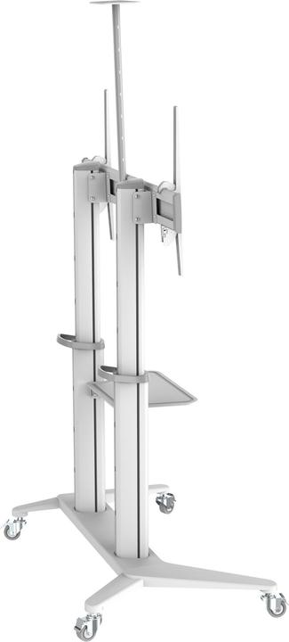 Image du produit PureMounts Chariot TV PDS-0013C DS, blanc (Universel, 90", 140 kg)