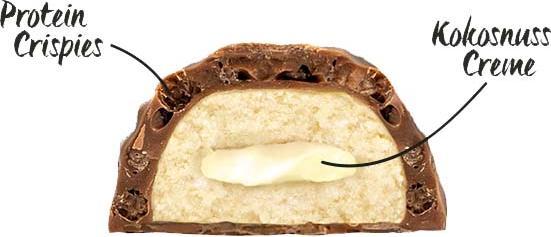 Actual product image ESN Designer Bar Crunchy (Coconut, 12 pcs., 720 g)