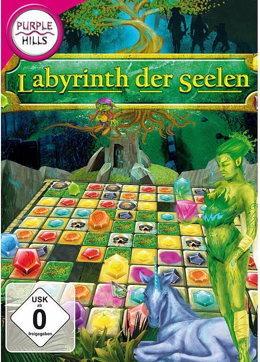 Produktbild Purple Hills 3-Gewinnt-Spiel "Labyrinth der Seelen" (PC, DE)