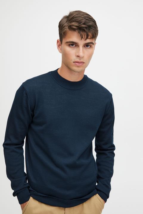 Actual product image Casual Friday CFKarl merino mix crew neck - 20504888 (3XL)