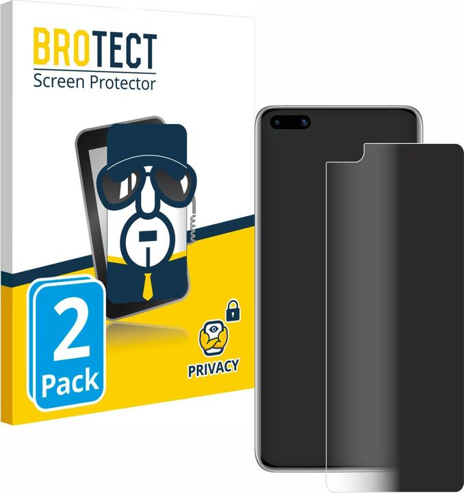 Immagine prodotto BROTECT Pellicola privacy antispia Pellicola di protezione dalla luce blu (2 Pezzo/i, Huawei P40)