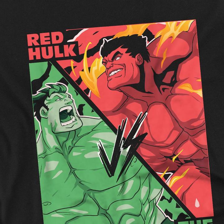 Immagine prodotto Hulk Vs Maglietta Rosso Bambini (128)
