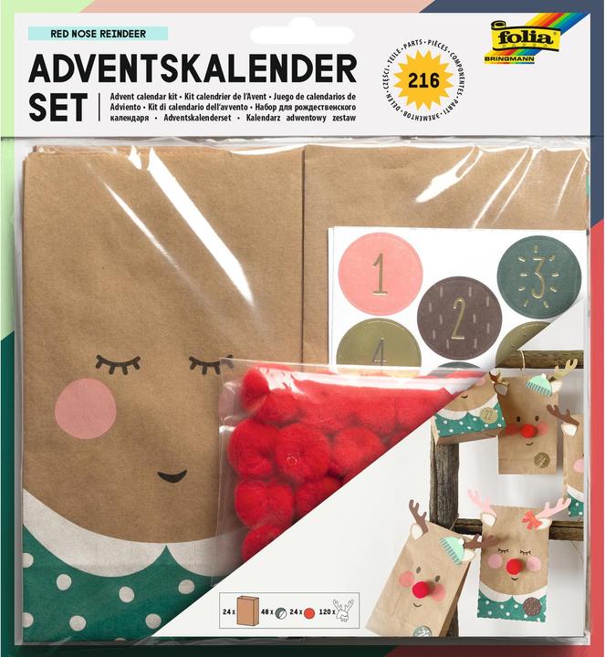 Folia Red Nose Reindeer