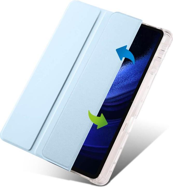 Image du produit Cover-Discount Xiaomi Pad 6 - étui intelligent porte-crayon bleu clair (Xiaomi Pad 6, Xiaomi Pad 6 Pro)