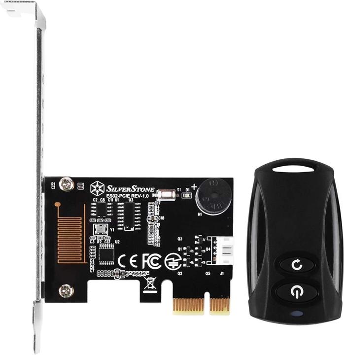 Image du produit Silverstone ES02-PCIe (Télécommande spécifique à l'appareil, Fréquence radio (RF))
