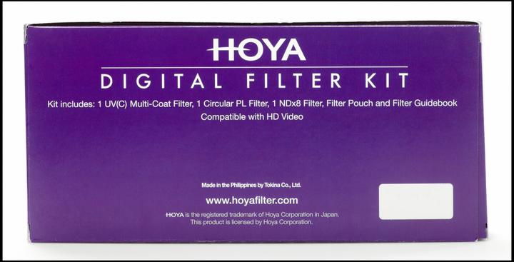 Produktbild Hoya Digital Filter Kit II (UV, CIR-PL & ND8) Filterset (37 mm, UV-Filter, ND- / Graufilter, Polarisationsfilter, 37 mm)