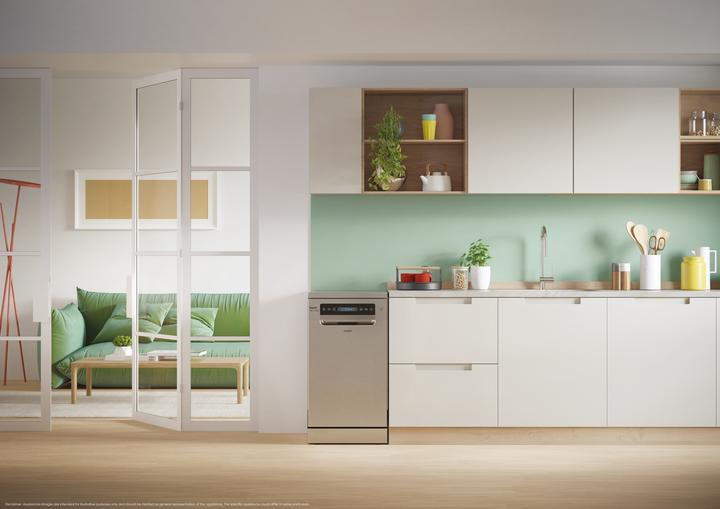 Actual product image Candy Rapidò CF0C7SB0FX Freestanding dishwasher 45
