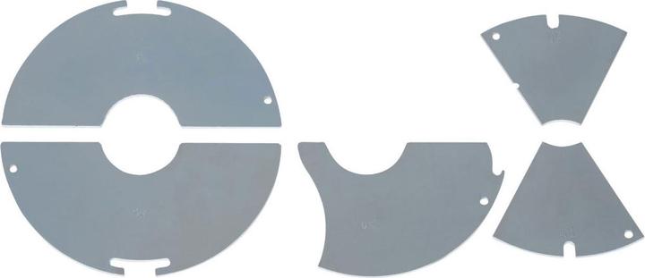 Rothenberger Reduktionsspanneinsatz für P160 Sani, 50mm, 4 Halbschalen