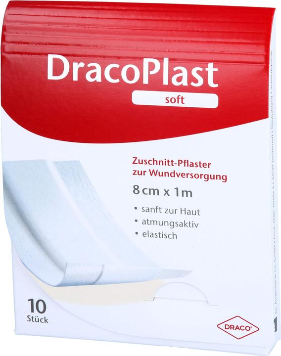 Actual product image Dracco Draco Plast Soft plaster 1mx8cm, 1 pc. plaster (1 x)