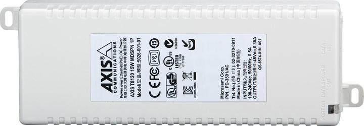 Image du produit Axis T8120 15W MIDSPAN 10PCS (802.3af (PoE), 15.40 W)