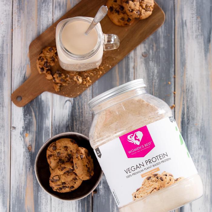 Actual product image Women's Best Vegan Protein (900g can) (Cookies and Cream, 1 pcs., 900 g)