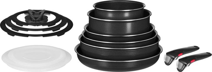 Tefal Ingenio Easy Cook Clean (28 cm, Pfannenset + Topfset, Aluminium, Edelstahl)