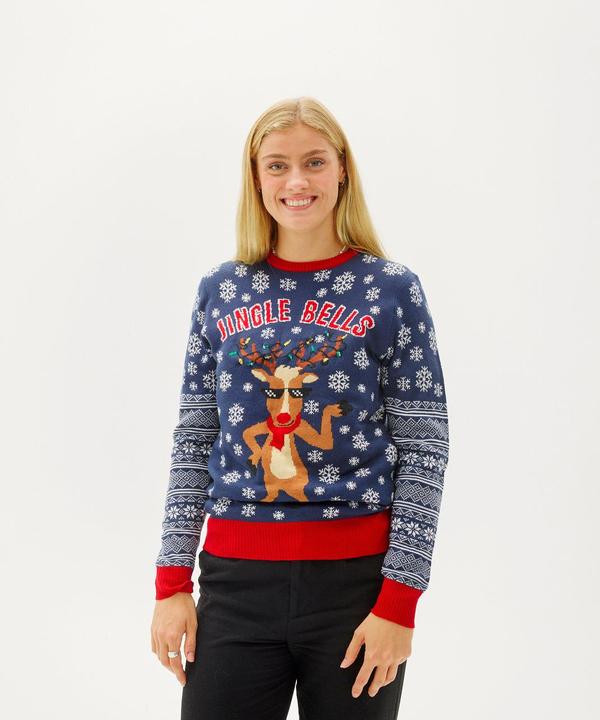 Actual product image Christmas Sweats Jingle Bells LED Sweater (XL)
