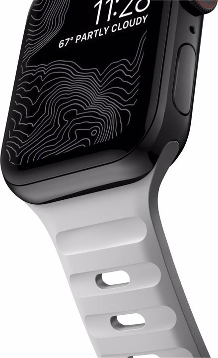 Immagine prodotto Nomad Sport Strap V2 40mm/38mm Lunar Gray (40 mm, Materiale sintetico)