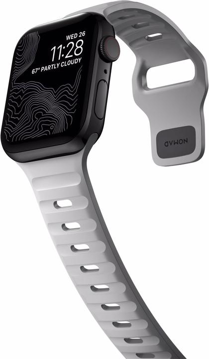 Immagine prodotto Nomad Sport Strap V2 40mm/38mm Lunar Gray (40 mm, Materiale sintetico)