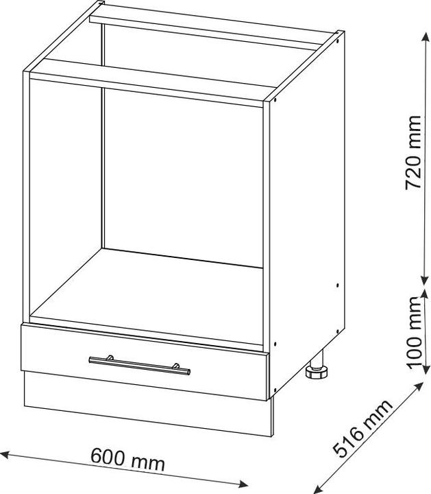 Actual product image Vicco Küchenschränke Fame-Line (60 x 60 x 81.5 cm)