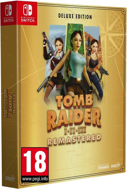 Produktbild Aspyr Tomb Raider 1-3 Switch Remastered Deluxe Editio (Switch, Switch Lite, Switch OLED, DE)