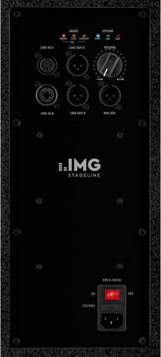 Image du produit Img Stage Line Enceinte PA-DSP grave 290W aigu 80W (Actif)