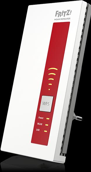 Immagine prodotto AVM FRITZ!WLAN Repeater 1750E Versione DE (1300 Mbit/s, 450 Mbit/s)