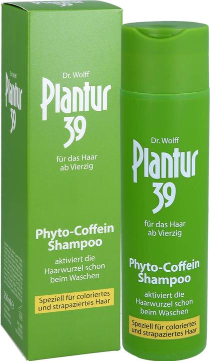 Immagine prodotto Plantur 39 Plantur39 Caffeina Shampoo capelli colorati e stressati (250 ml, Shampoo liquido)