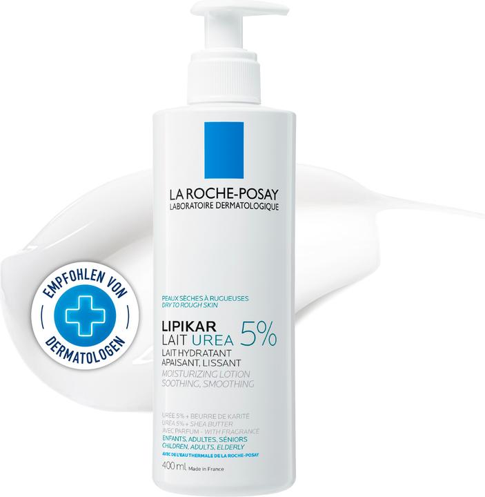 Actual product image La Roche Posay Lipikar Lait Urea 5+ (Body cream, 400 ml)