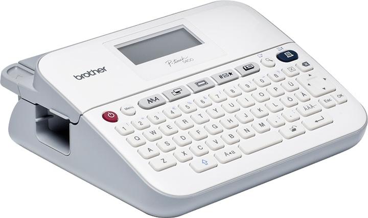 Actual product image Brother PT-D400BP + 5 free label tapes