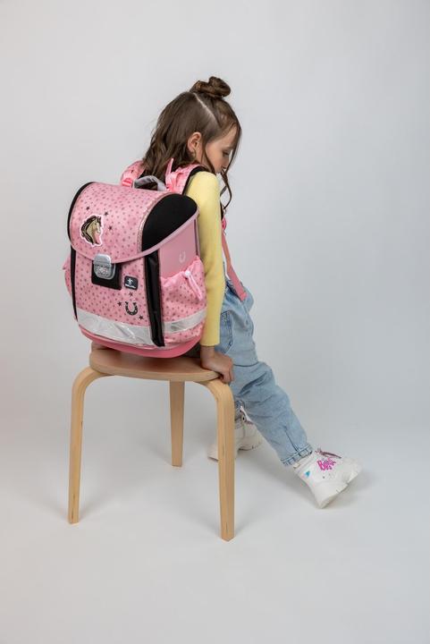Actual product image Belmil CLASSY Schulrucksack-Set Star Horses (19 l)