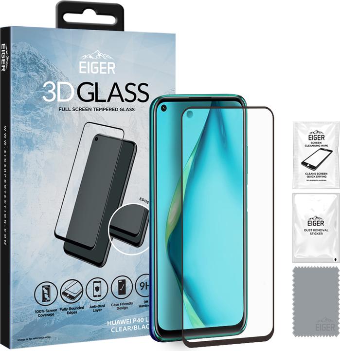 Actual product image Eiger Mountain Glass Clear Edge (1 Piece, Huawei P40 Lite)