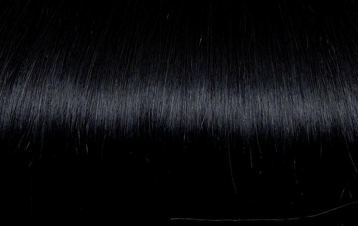 Produktbild Seiseta Weft Hair Glatt 1B Schwarz 50/55 cm (Schwarz, 55 cm)
