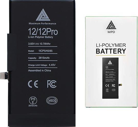BMS AKKU FÜR IPHONE 12/12 PRO CRACKED 2815mAh