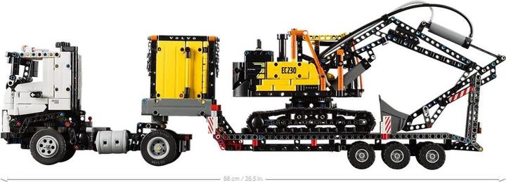 Produktbild LEGO Volvo FMX LKW mit EC230 Electric Raupenbagger (42175, LEGO Technic)