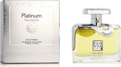Actual product image Flavia Platinum Pour Homme - EDP - 100 ml (Eau de parfum, 100 ml)
