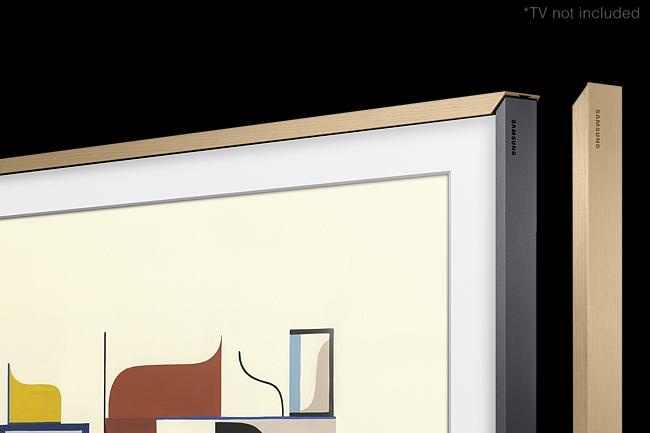Image du produit Samsung Cadre pour Frame TV 43", Beige (bois clair) Aluminium et bois (Divers)