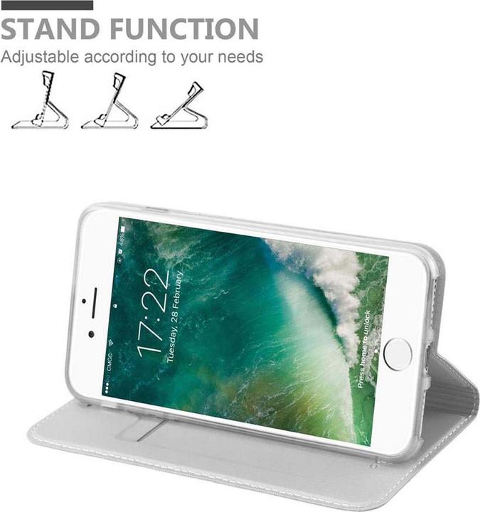 Image du produit Cadorabo Book Classy Style Cover (Apple iPhone 7 Plus, Apple iPhone 7s Plus)