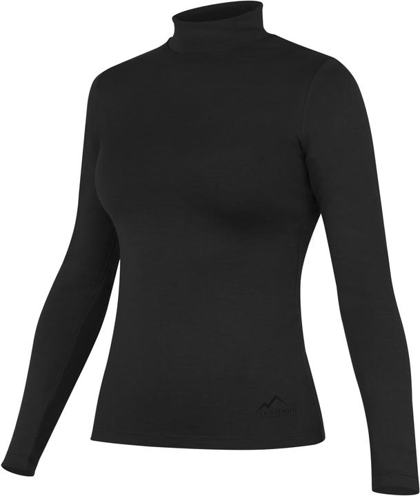 Actual product image Normani Ladies' merino longsleeve with stand-up collar "Romsey" - 9561 (M)
