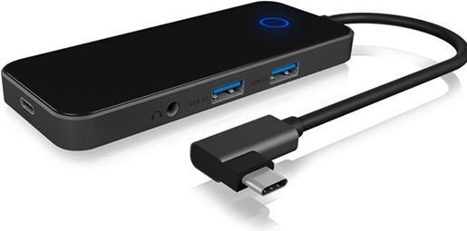 Actual product image Icy Box IB-DK4050-CPD (USB-C, 12 Ports)
