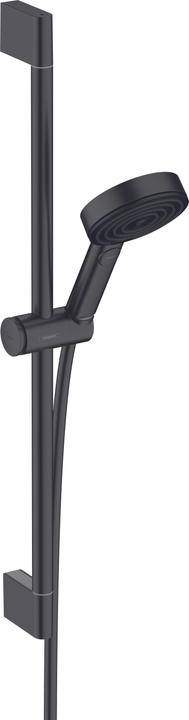 hansgrohe Pulsify Select Set de douche 105 3jet Relaxation (noir mat) (3 Types de jets, 11.40 l/min)
